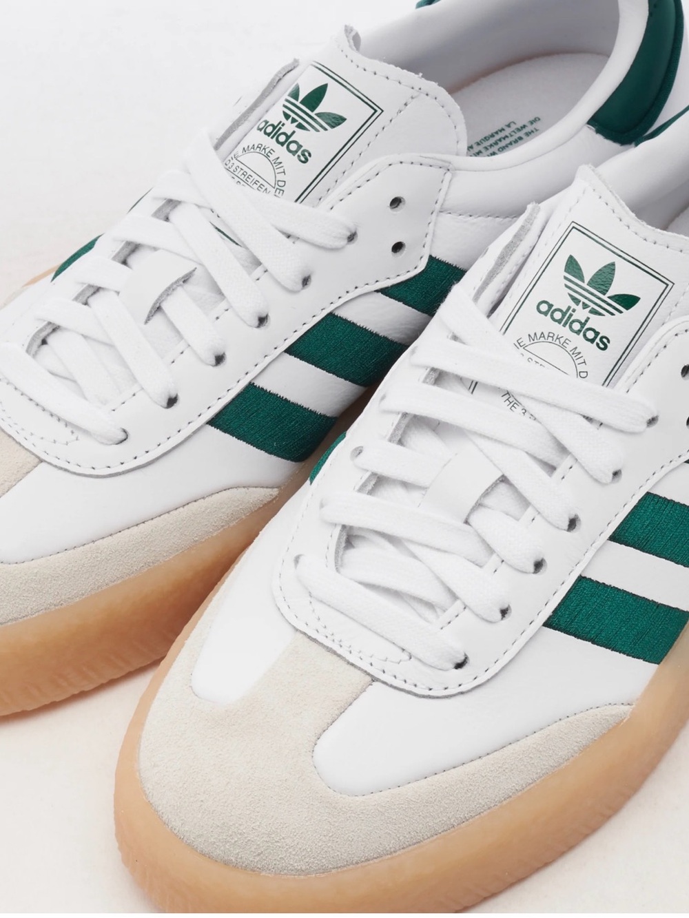Adidas Sambas Women’s Gum Sole - Picture 1 of 5